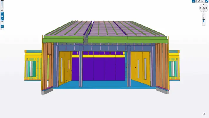 Image from Brian Smith gallery. Timber Structure building.